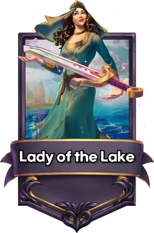Lady of the Lake's card