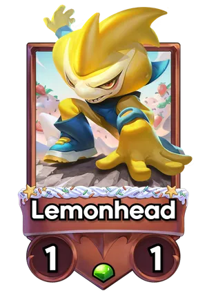 Lemonhead's card