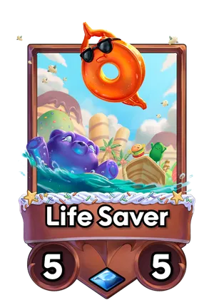 Life Saver's card