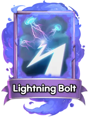 Lightning Bolt's card