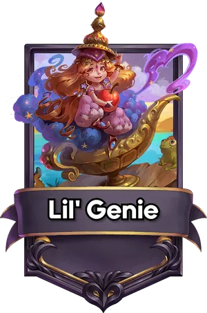 Lil' Genie's card