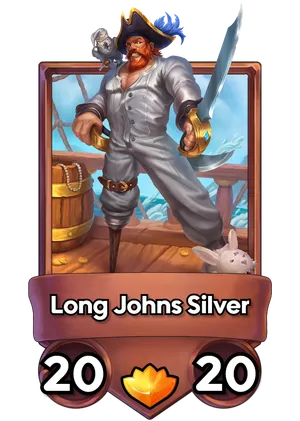 Long Johns Silver's card