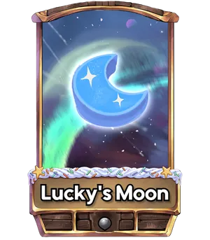 Lucky's Moon's card