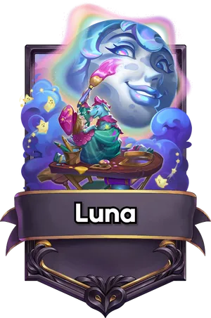 Luna's card