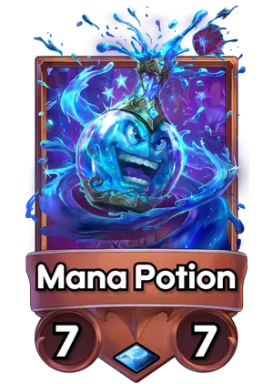 Mana Potion's card