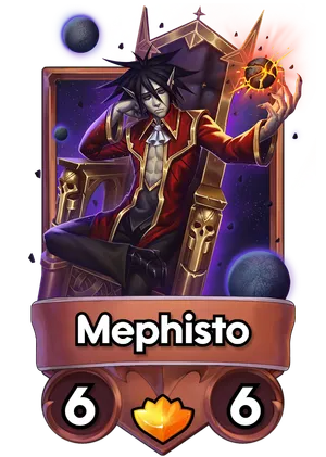 Mephisto's card