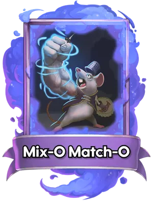 Mix-O Match-O's card