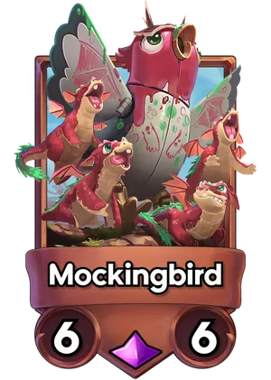 Mockingbird's card