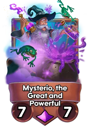 Mysterio, the Great and Powerful's card