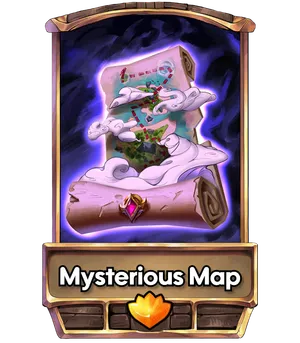 Mysterious Map's card