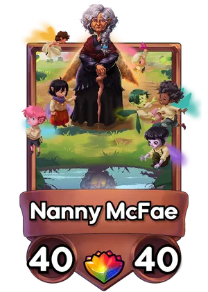 Nanny McFae's card