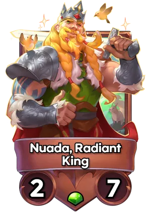 Nuada, Radiant King's card