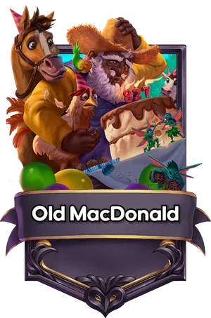 Old MacDonald's card