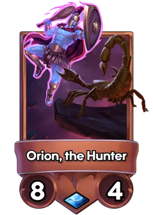 Orion, the Hunter's card