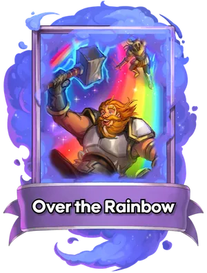 Over the Rainbow's card