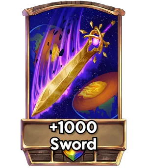 +1000 Sword's card