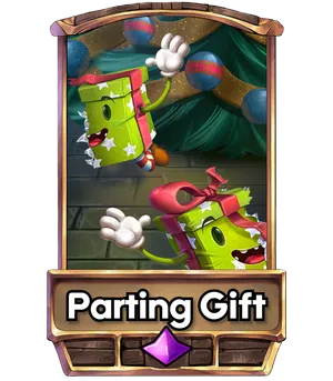 Parting Gift's card