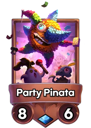 Party Pinata's card
