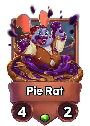 Pie Rat's card