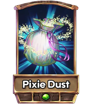 Pixie Dust's card