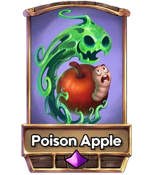 Poison Apple's card