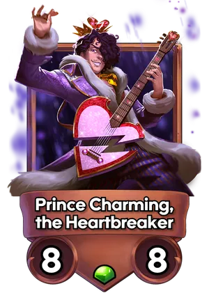 Prince Charming, the Heartbreaker's card