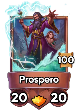 Prospero's card