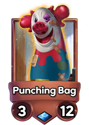 Punching Bag's card
