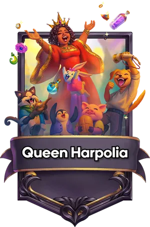 Queen Harpolia's card
