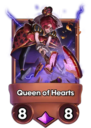 Queen of Hearts's card