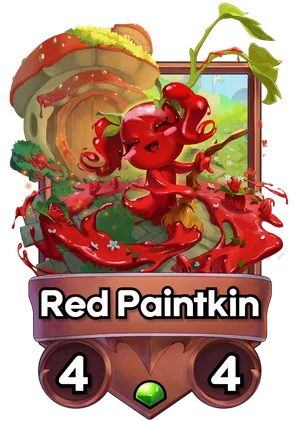 Red Paintkin's card
