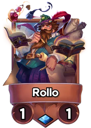 Rollo's card