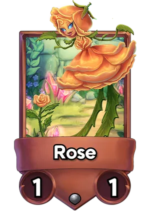 Rose's card