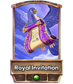 Royal Invitation's card