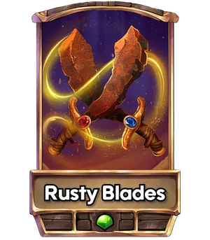 Rusty Blades's card
