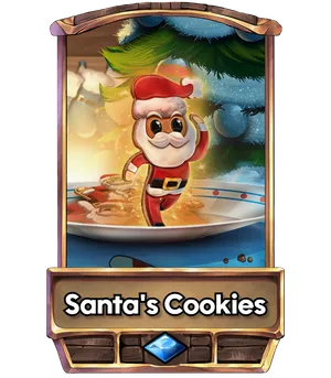 Santa's Cookies's card