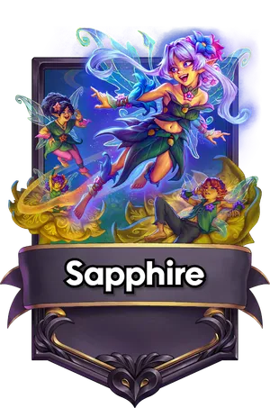 Sapphire's card