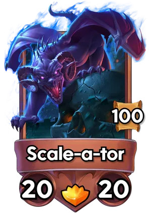 Scale-a-tor's card