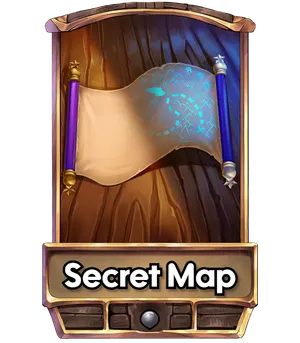 Secret Map's card