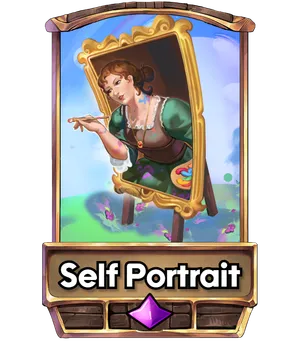 Self Portrait's card