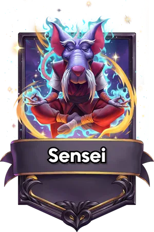 Sensei's card