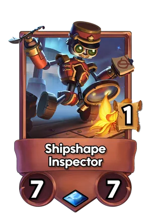 Shipshape Inspector's card