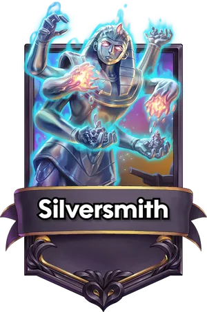Silversmith's card