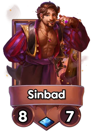 Sinbad's card