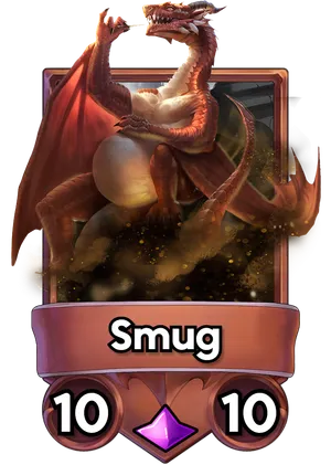 Smug's card