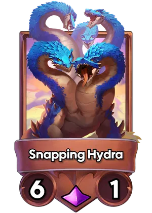Snapping Hydra's card