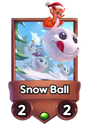 Snow Ball's card