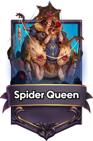 Spider Queen's card