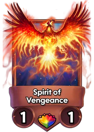 Spirit of Vengeance's card