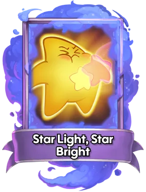 Star Light, Star Bright's card